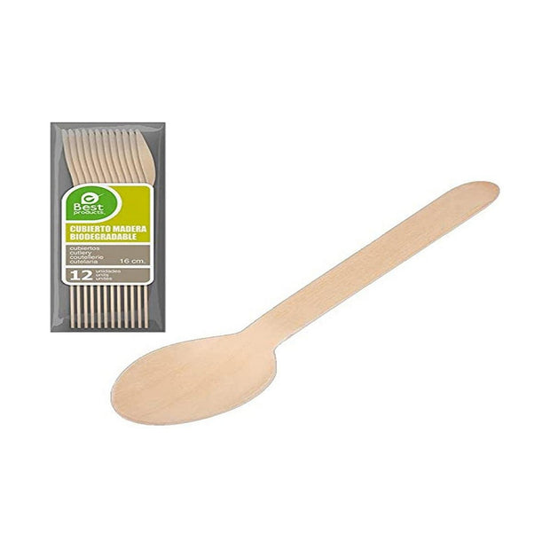 Löffel-Set Best Products Green 16 cm