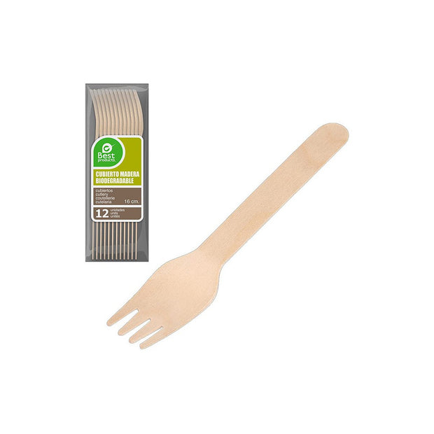 Gabel-Set Best Products Green 16 cm