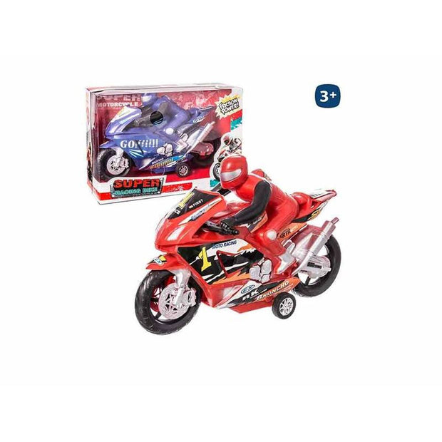 Motorcycle Juinsa Red Blue 29 cm 2 Units Friction