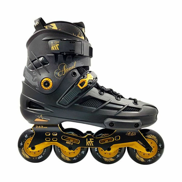 Inlineskates KRF Freeskate Ange Schwarz Erwachsene