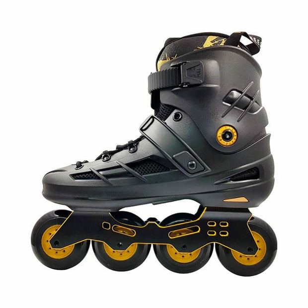 Inlineskates KRF Freeskate Ange Schwarz Erwachsene