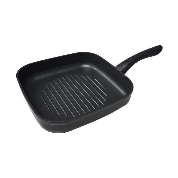 Grill EDM 76676 24 x 24 cm Schwarz Aluminium