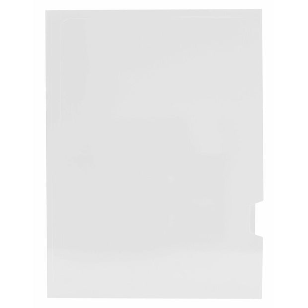 Subfolder Elba Laminated White A4 Lapel (25 Units)