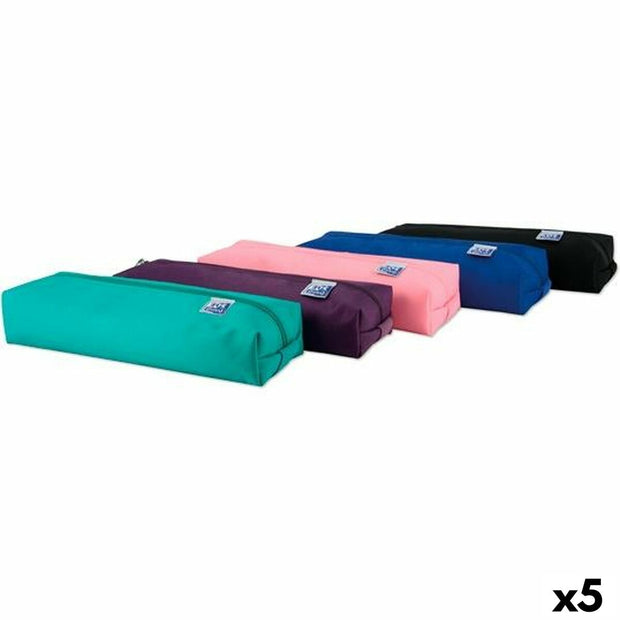 School Case Oxford Kango Teens Multicolour 22 x 7 x 35 cm (5 Units)