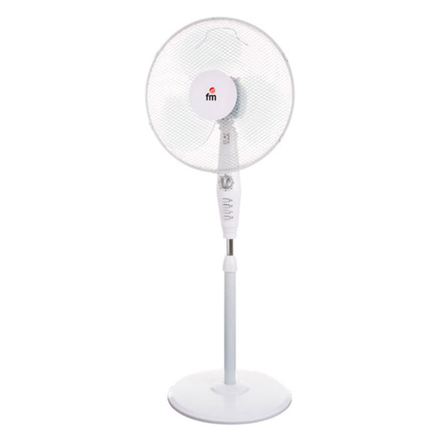 Freestanding Fan Grupo FM P-40 45W White White