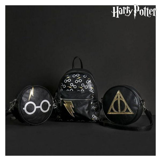 Casual Backpack Harry Potter 75629 Black