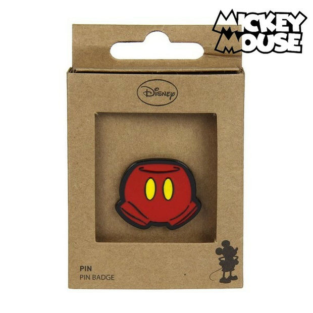 Pin Mickey Mouse Metal Red