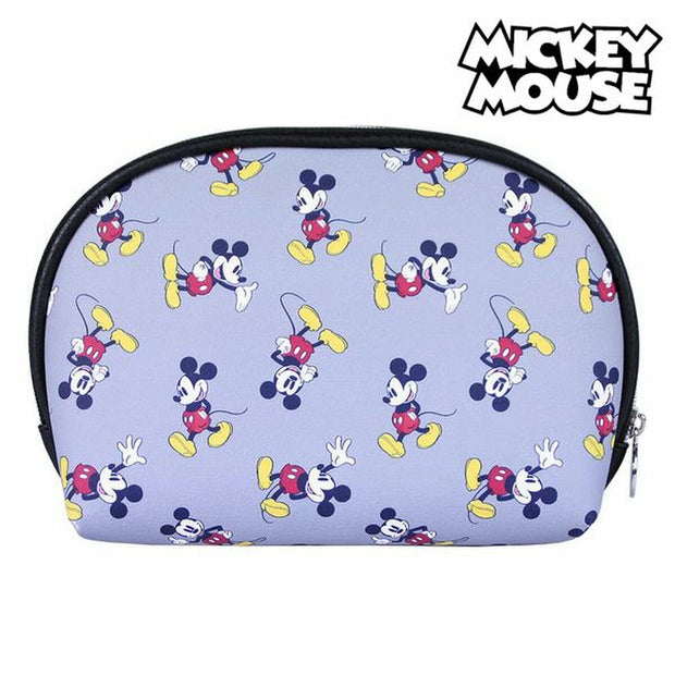 School Toilet Bag Mickey Mouse White