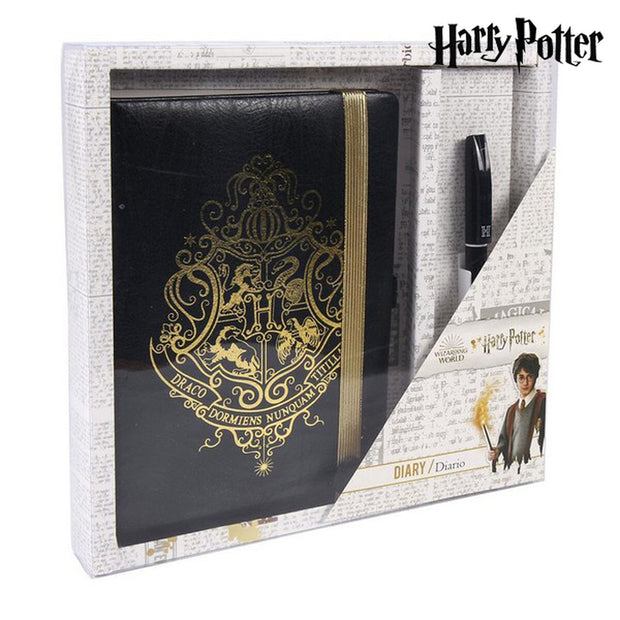 Stationery Set Harry Potter Black (2 pcs)