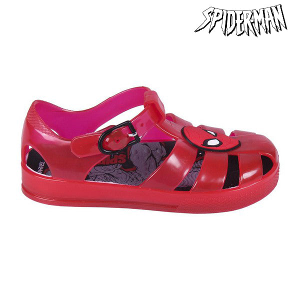 Children's sandals Spiderman Red