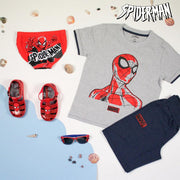 Children's sandals Spiderman Red