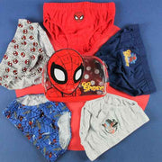 Pack of Underpants Spiderman Children Multicolour (5 uds)