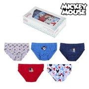 Pack of Underpants Mickey Mouse Children Multicolour (5 uds)