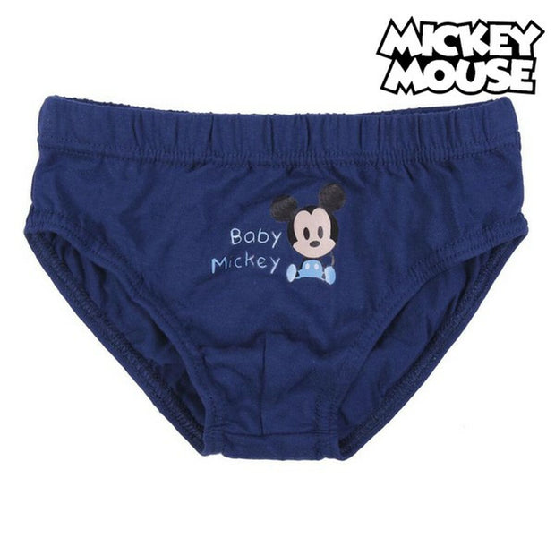 Pack of Underpants Mickey Mouse Children Multicolour (5 uds)