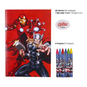 Stationery Set The Avengers Blue Dark blue