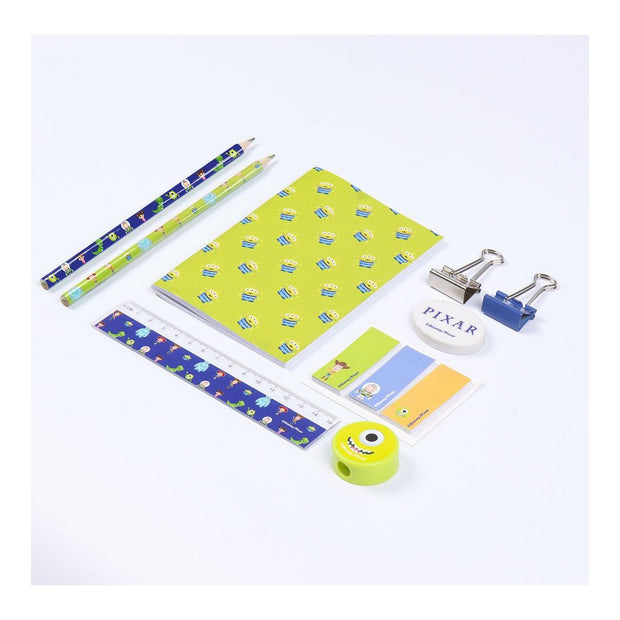 Stationery Set Pixar Green (12 pcs)