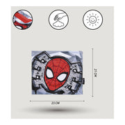 Neck Warmer Spiderman Grey