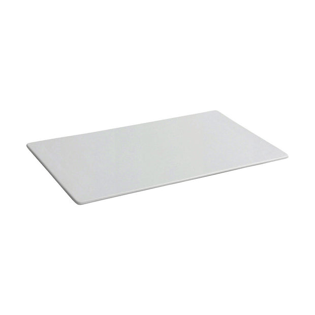 Schale Weiß (26,5 x 16,2 x 1,3 cm)