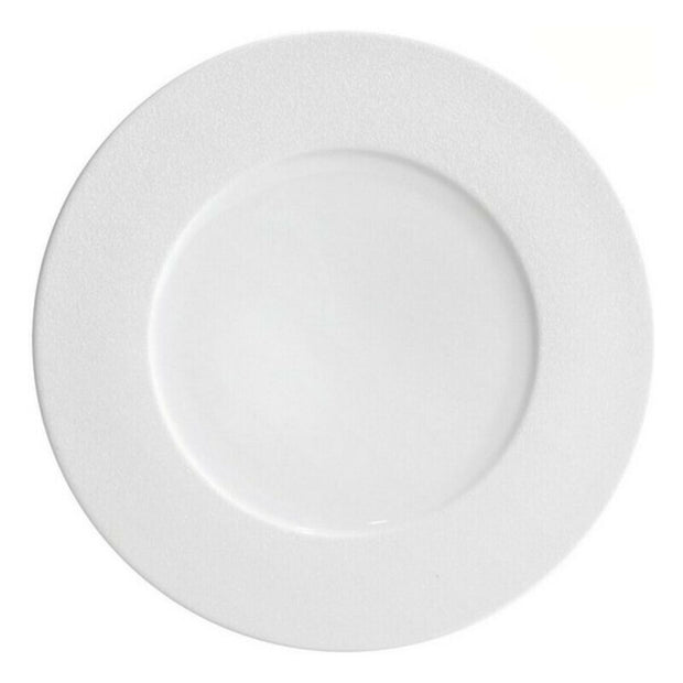 Flad plade Globe Sahara Porzellan Weiß (Ø 32,5 cm)