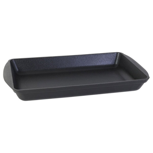 Kochschüssel Inde Gusseisen Schwarz (37,5 x 26,5 x 6,5 cm)