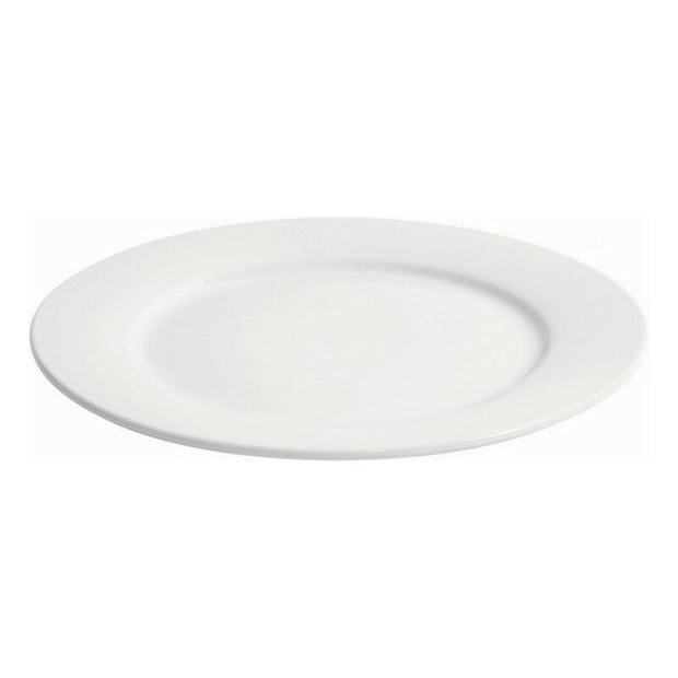 Flad plade Porzellan Weiß (ø 28,5 x 2,5 cm)