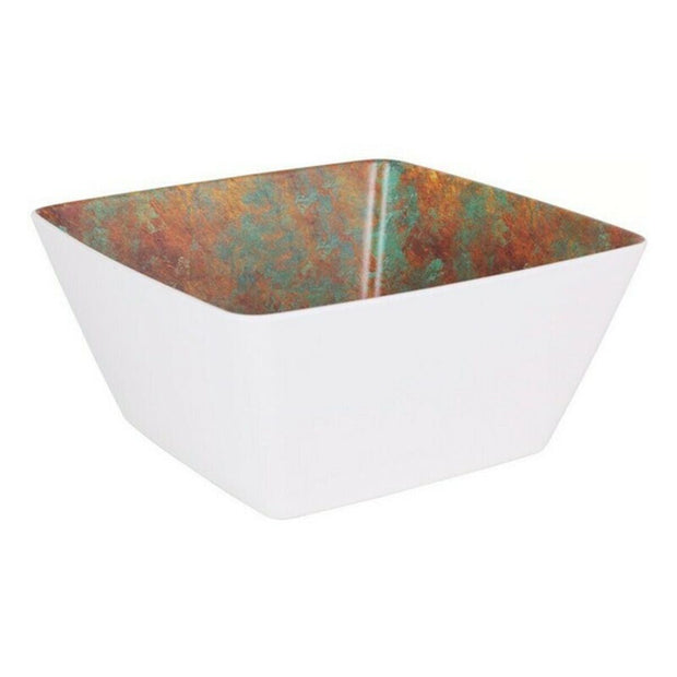 Salatschüssel Viejo Valle Goji Melamine Weiß (25 x 25 x 12 cm)