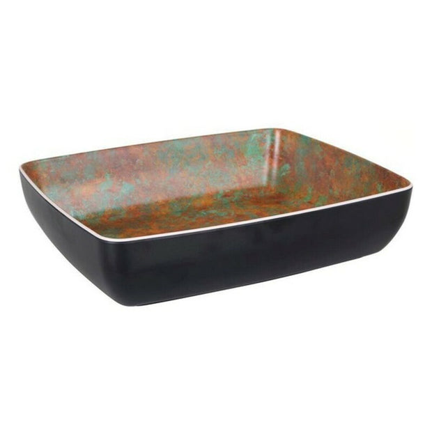 Schüssel Viejo Valle Schwarz Melamine (32,5 x 26,5 x 7,5 cm)