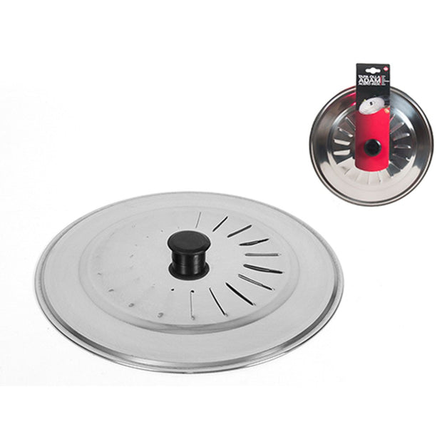 Topfdeckel Gerimport Edelstahl Silberfarben (24 cm)