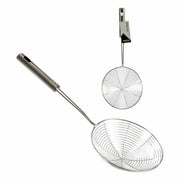 Schaumlöffel Silberfarben Metall