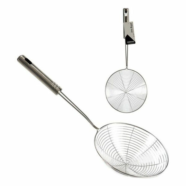 Schaumlöffel Silberfarben Metall