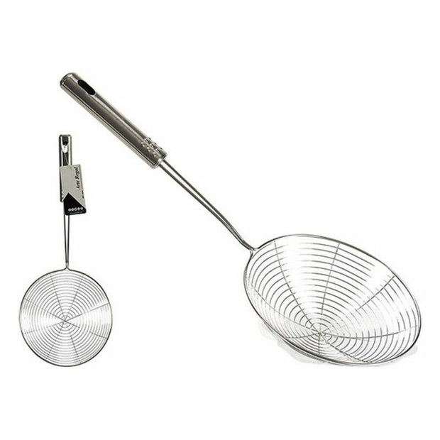 Schaumlöffel Silberfarben Metall