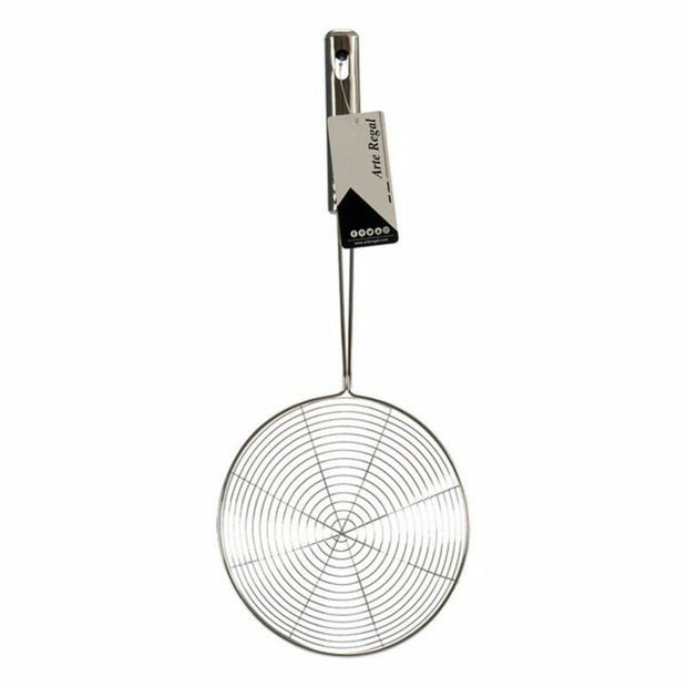 Schaumlöffel Silberfarben Metall