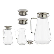 Kanne mit Deckel 1,5 L Durchsichtig Borosilikatglas (13 x 22 x 16,3 cm)