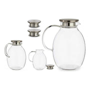 Kanne mit Deckel 2,5 L Durchsichtig Borosilikatglas (15,5 x 22 x 20 cm)