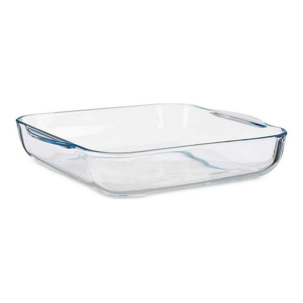 Ofenschüssel Durchsichtig Borosilikatglas (27,7 x 6,5 x 31,2 cm)