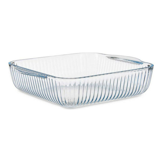 Ofenschüssel Optica Durchsichtig Borosilikatglas (21,5 x 6 x 25,2 cm)