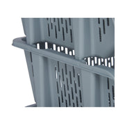 Eimer Stapelbar 4 Stück Grau PP (39 x 36 x 51.9 cm)