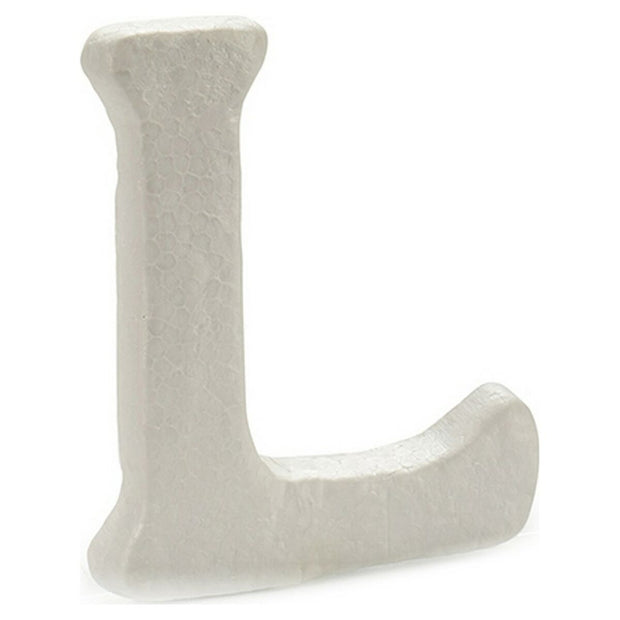 Letter L polystyrene