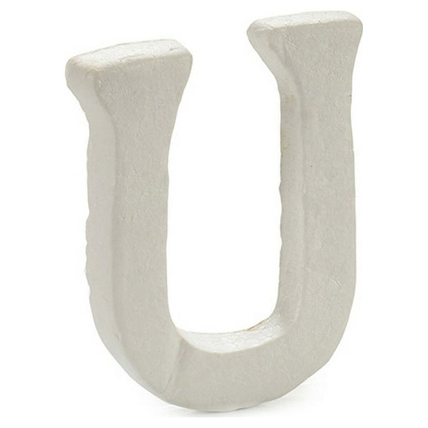Letter U polystyrene