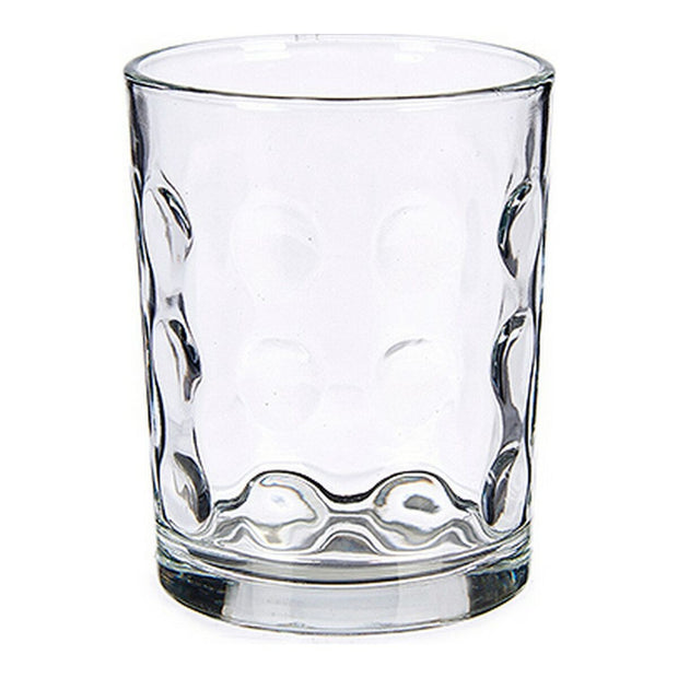 Gläserset Vivalto Punkte Kristall (400 ml) (4 Stücke) (8,5 x 10 x 8,5 cm) (400 ml x 4)