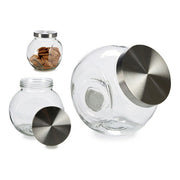 Keksdose Kristall Metall (14 x 19 x 19 cm) (3000 ml)
