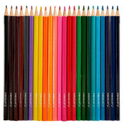 Colouring pencils Wood (24 pcs)