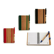 Spiral Notebook with Pen Closure with elastic band