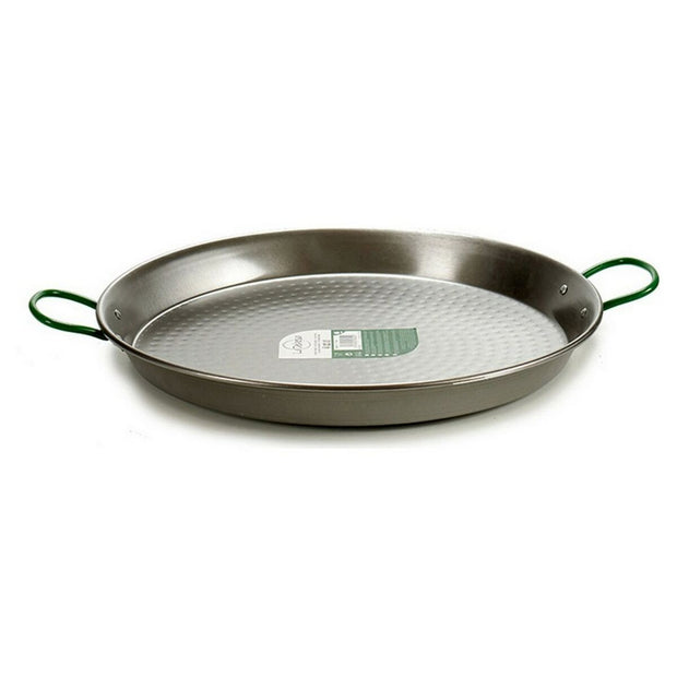 Pfanne Silberfarben Gebürsteter Edelstahl