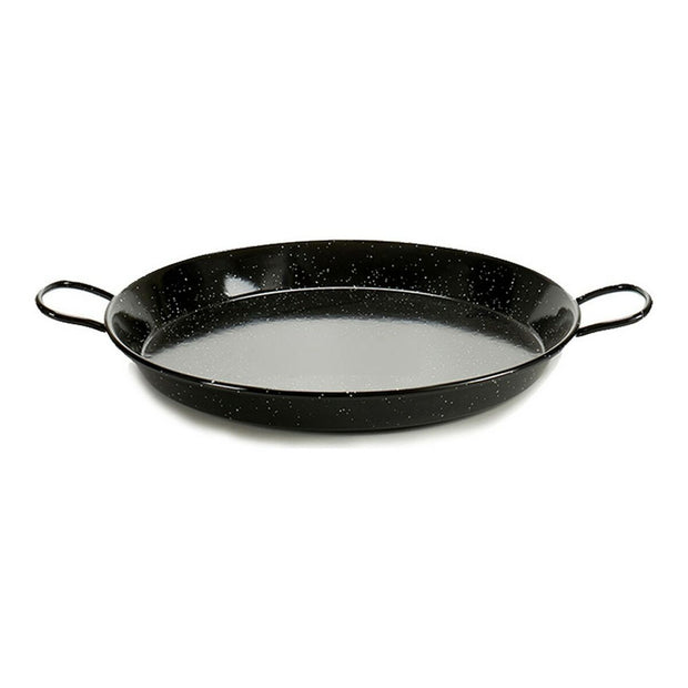 Pfanne Schwarz Emaillierter Edelstahl 20 (72 x 6,5 x 60 cm)