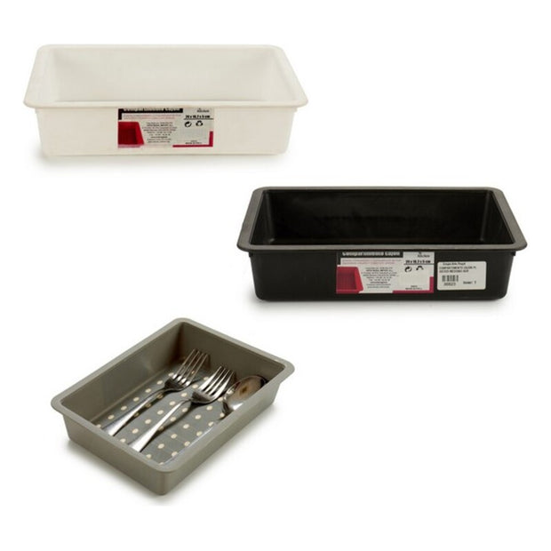 Besteckkasten Kunststoff (16 x 5 x 24 cm)