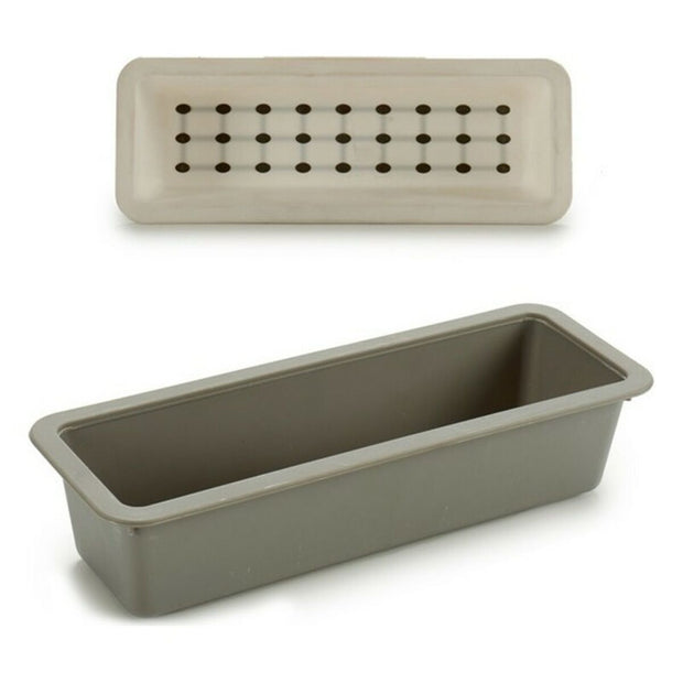 Besteckkasten Kautschuk Polypropylen (8,5 x 5 x 24 cm)