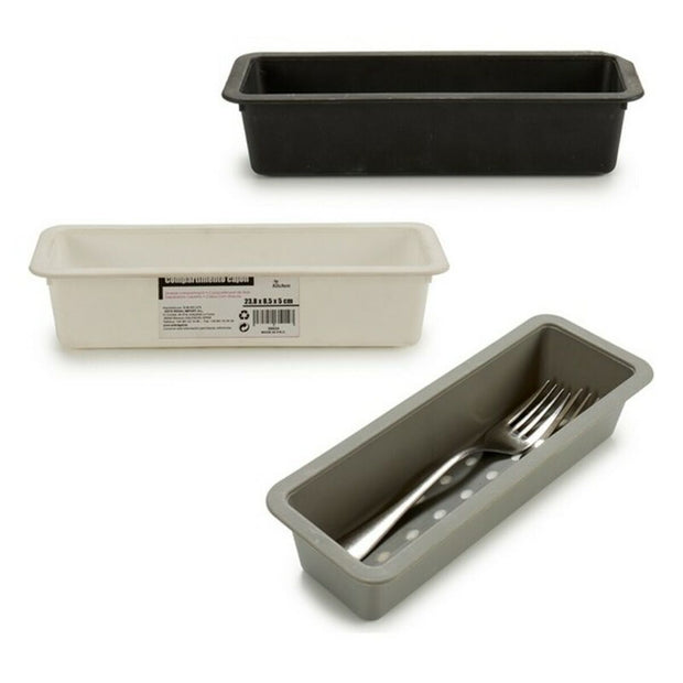 Besteckkasten Kautschuk Polypropylen (8,5 x 5 x 24 cm)