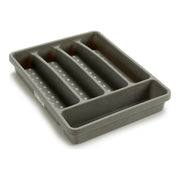 Besteckkasten Kunststoff (22,5 x 4 x 32 cm)