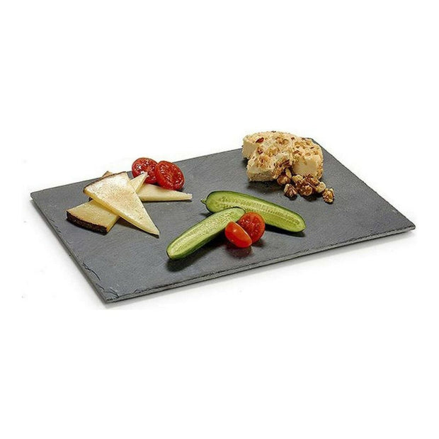Tablett für Snacks Schwarz Tafel (30 x 0,5 x 20 cm)